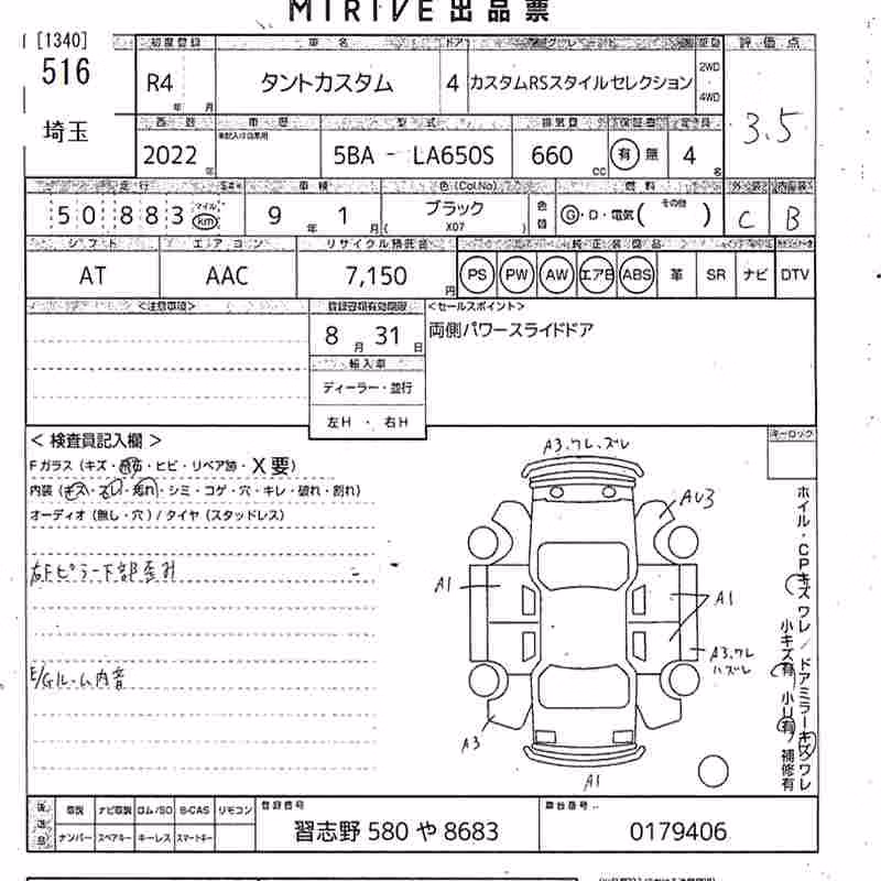 DAIHATSU TANTO