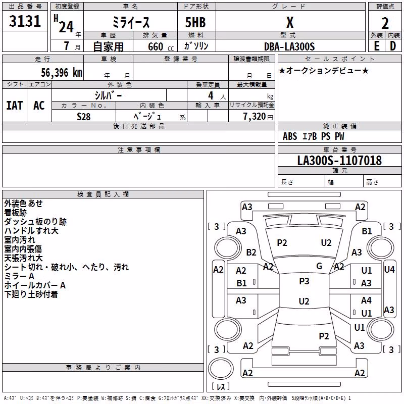 DAIHATSU MIRA E:S