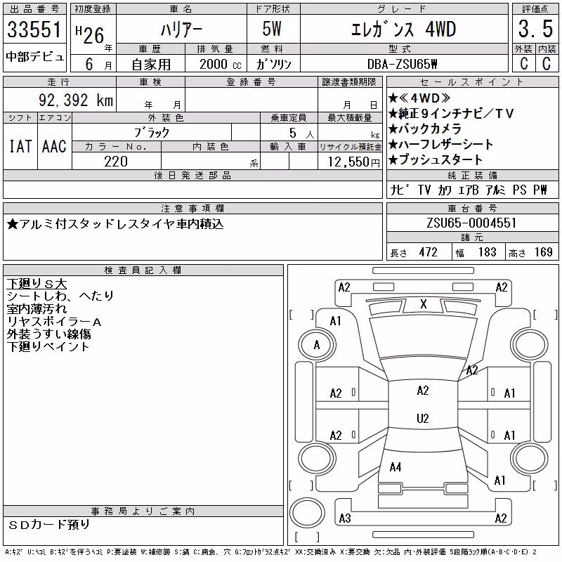 TOYOTA HARRIER