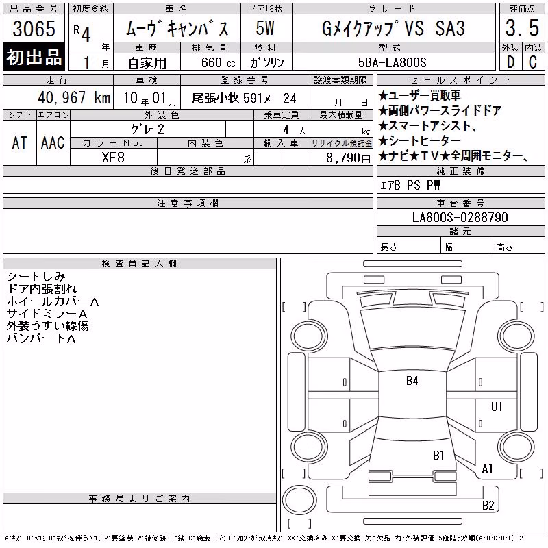 DAIHATSU MOVE CANBUS