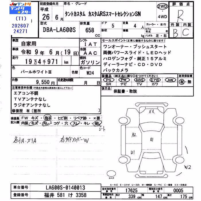 DAIHATSU TANTO