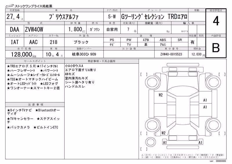 TOYOTA PRIUS ALPHA