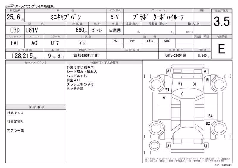 MITSUBISHI MINICAB
