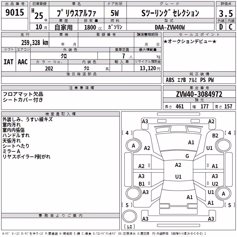 TOYOTA PRIUS ALPHA