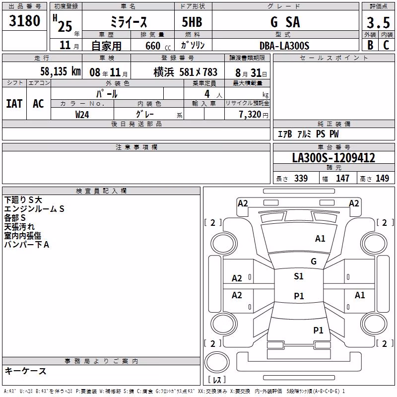 DAIHATSU MIRA E:S