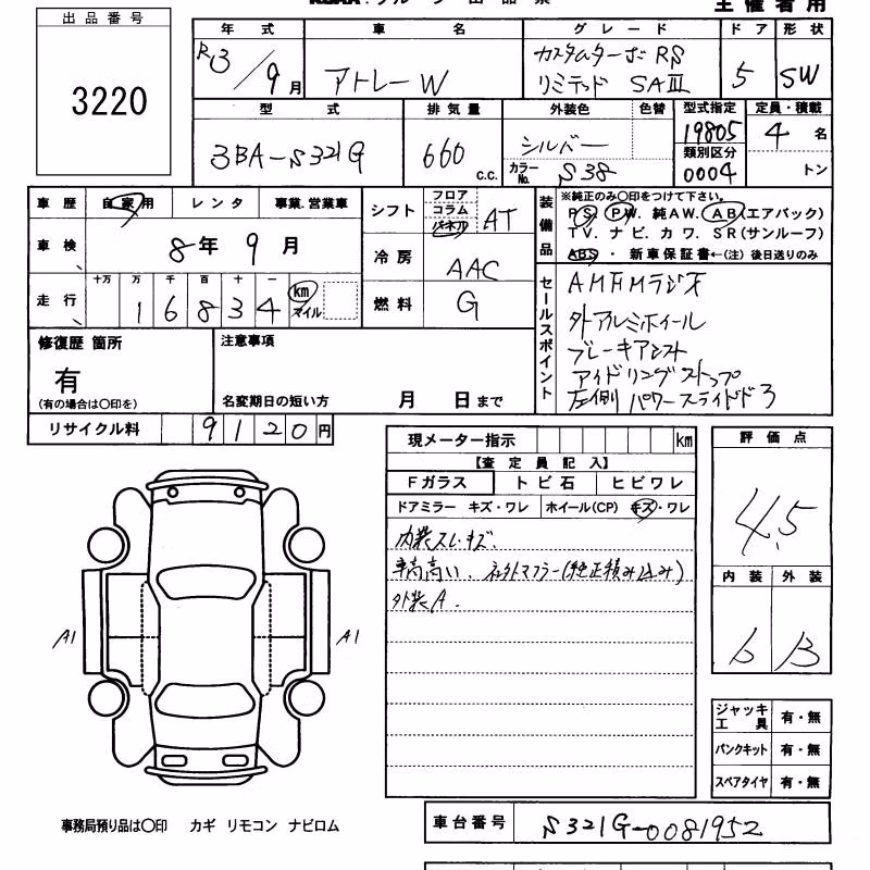 DAIHATSU ATRAI
