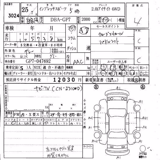 SUBARU XV