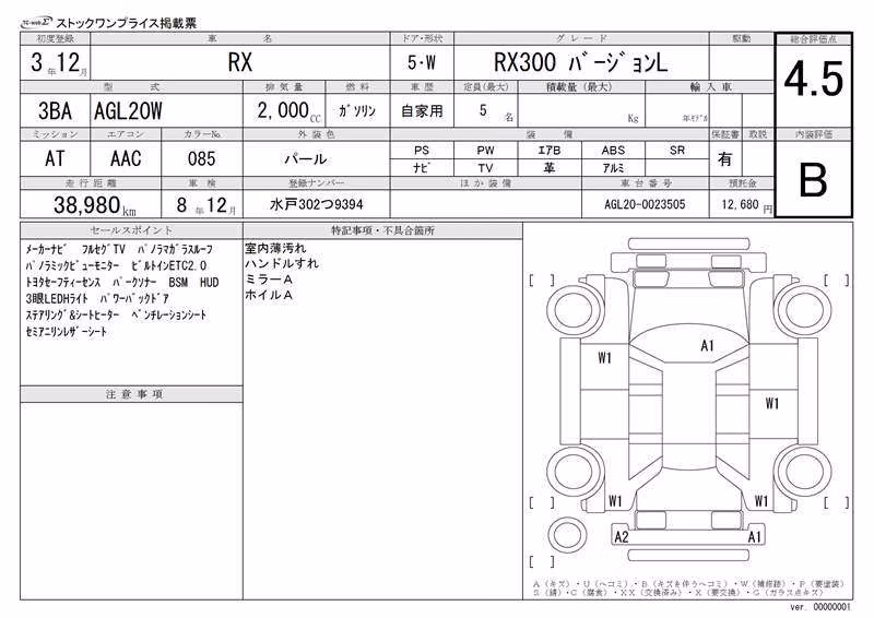 LEXUS RX300