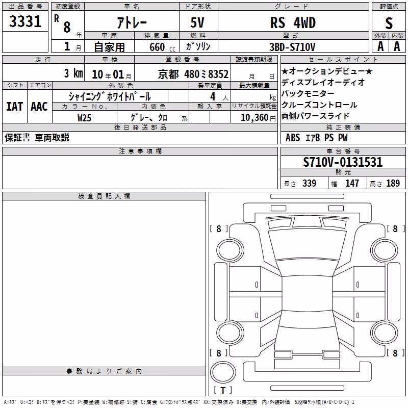 DAIHATSU ATRAI