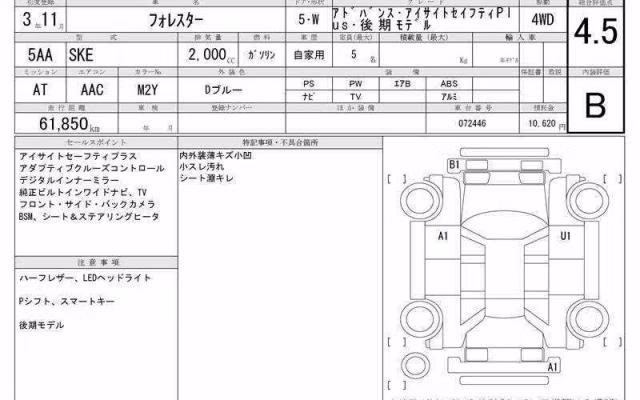 SUBARU FORESTER
