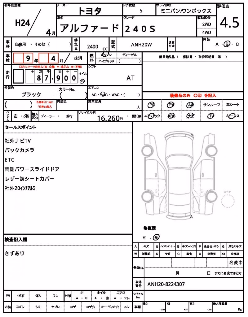 TOYOTA ALPHARD