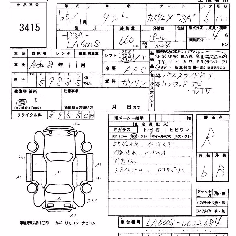 DAIHATSU TANTO