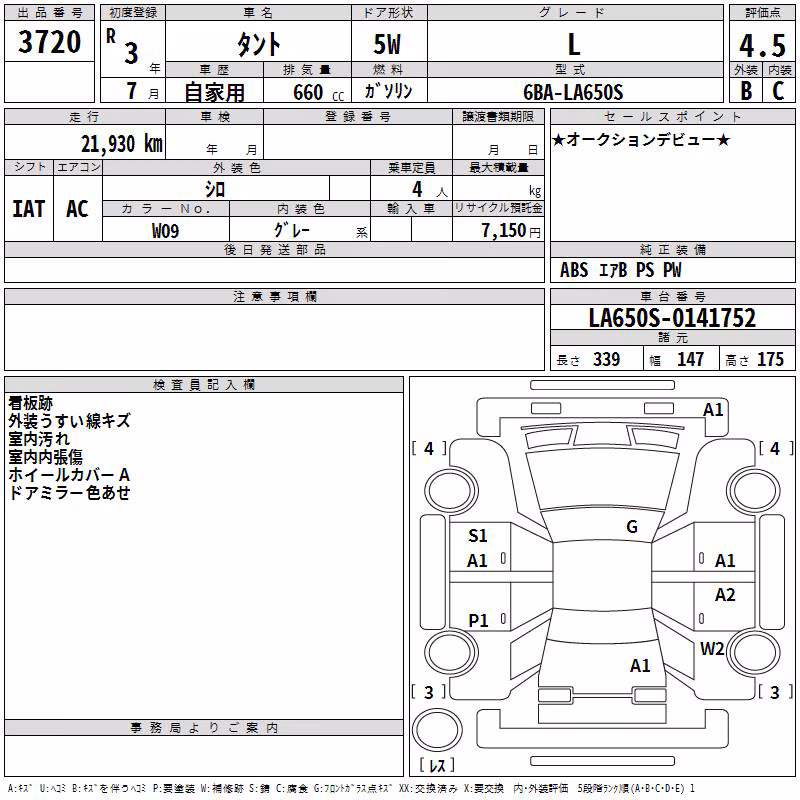 DAIHATSU TANTO