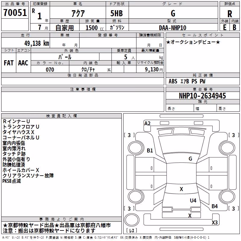 TOYOTA AQUA