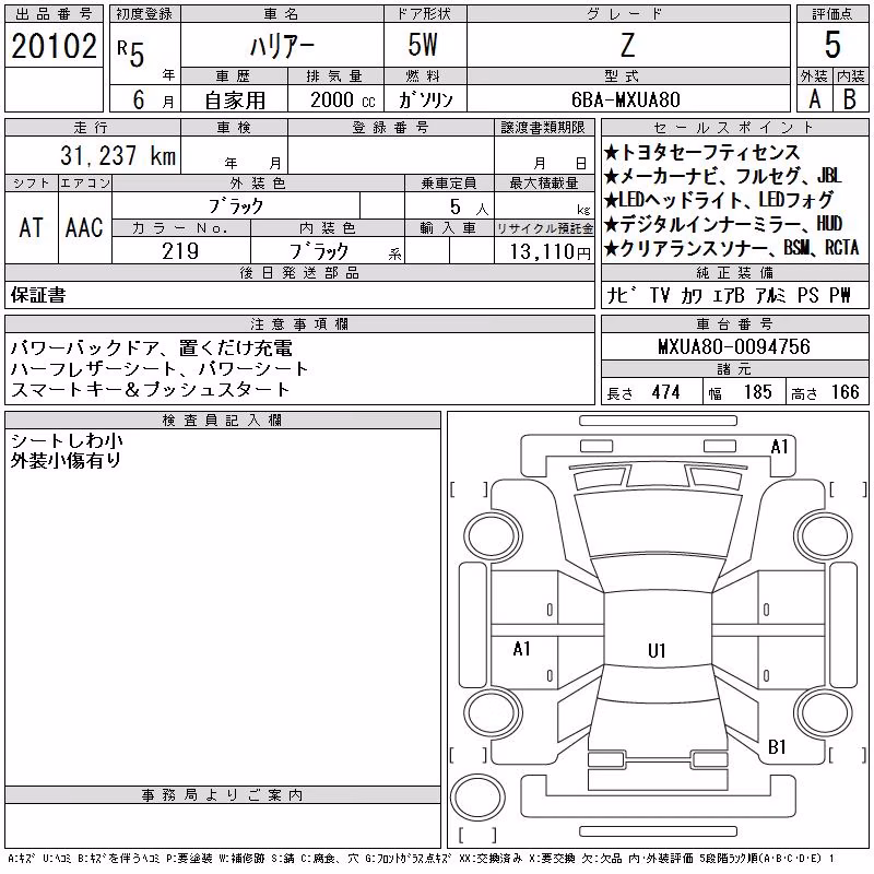 TOYOTA HARRIER
