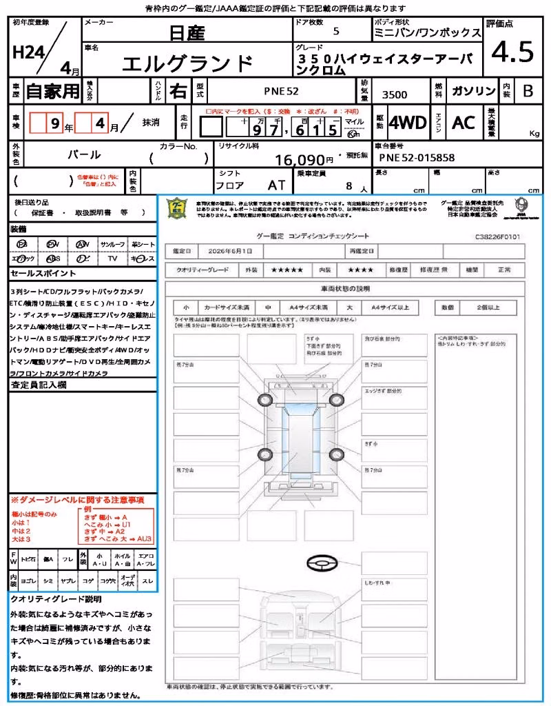 NISSAN ELGRAND