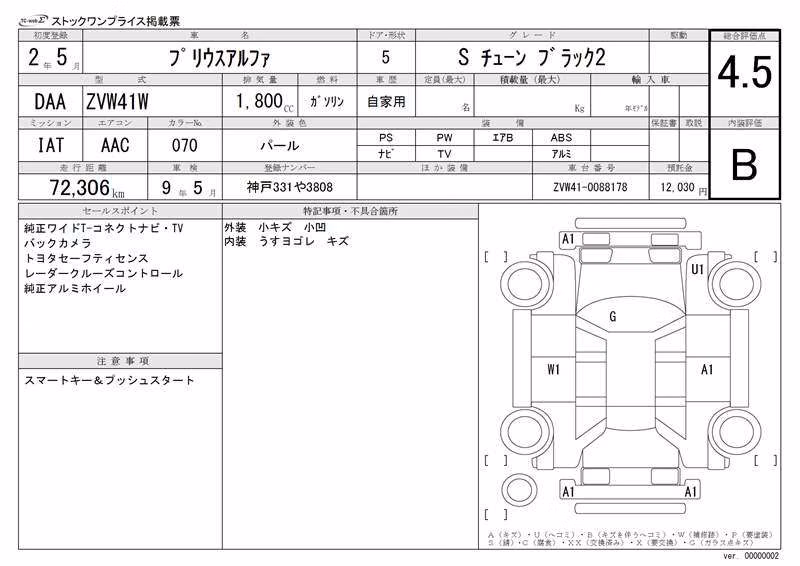 TOYOTA PRIUS ALPHA