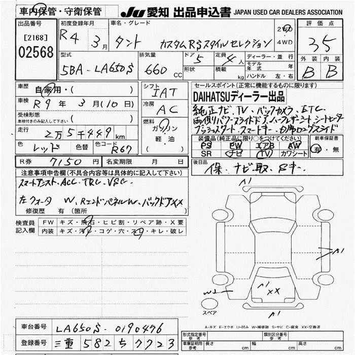 DAIHATSU TANTO