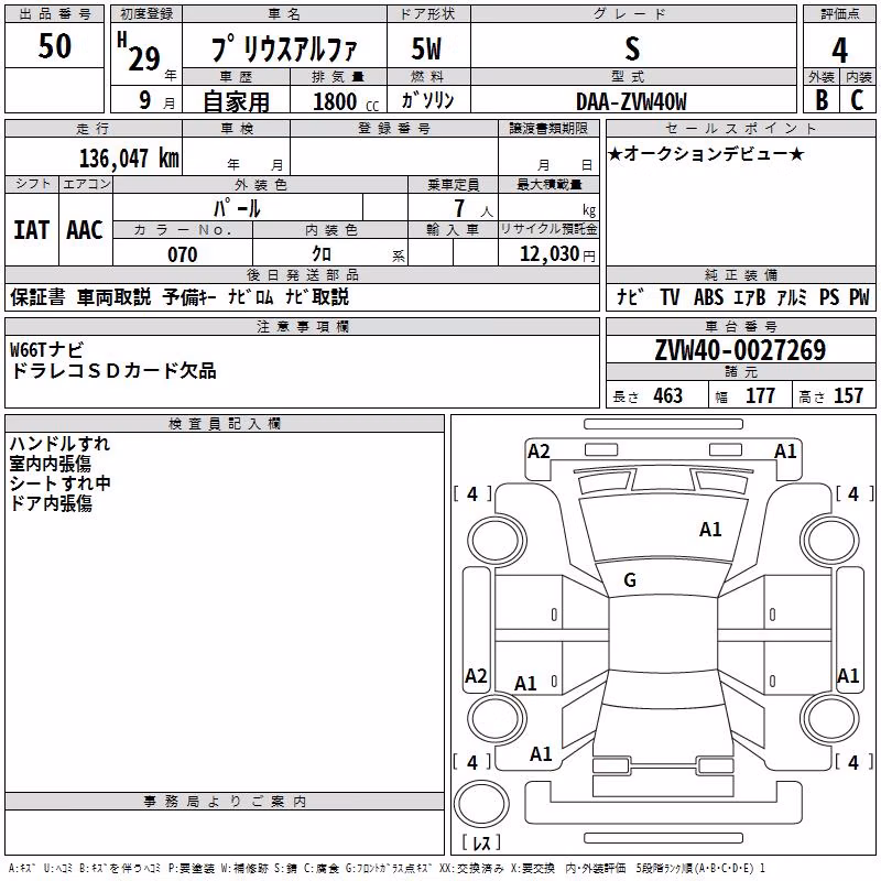 TOYOTA PRIUS ALPHA