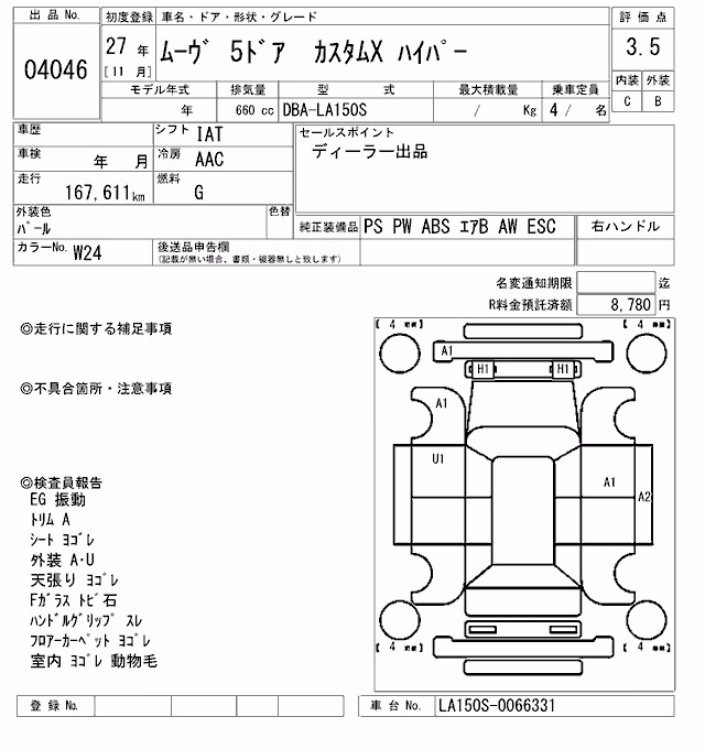 DAIHATSU MOVE