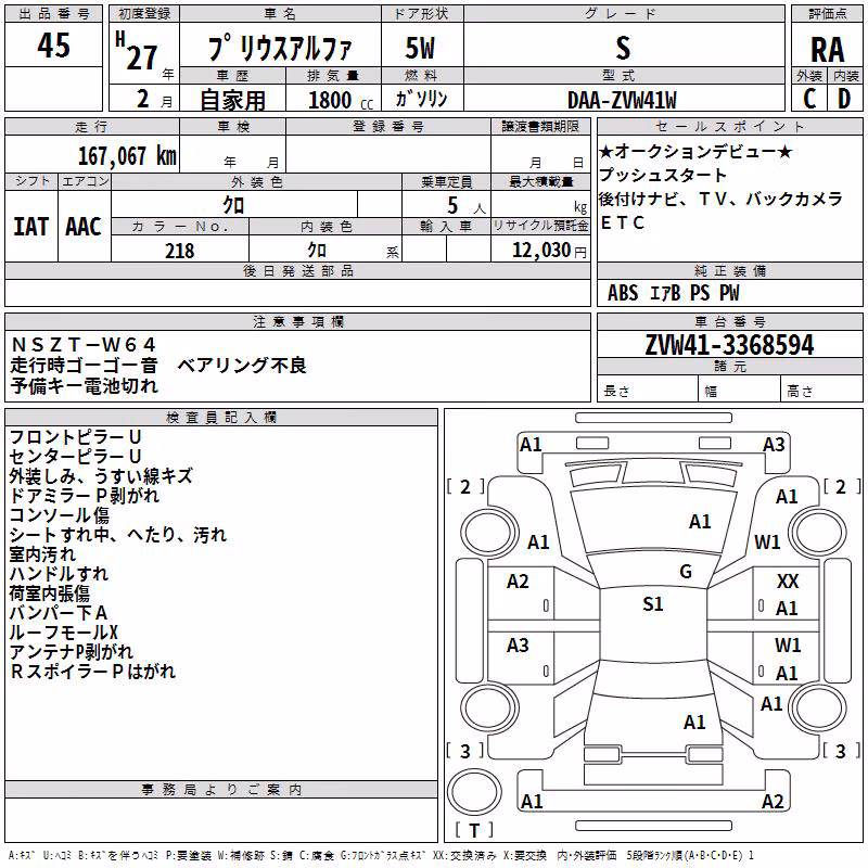 TOYOTA PRIUS ALPHA