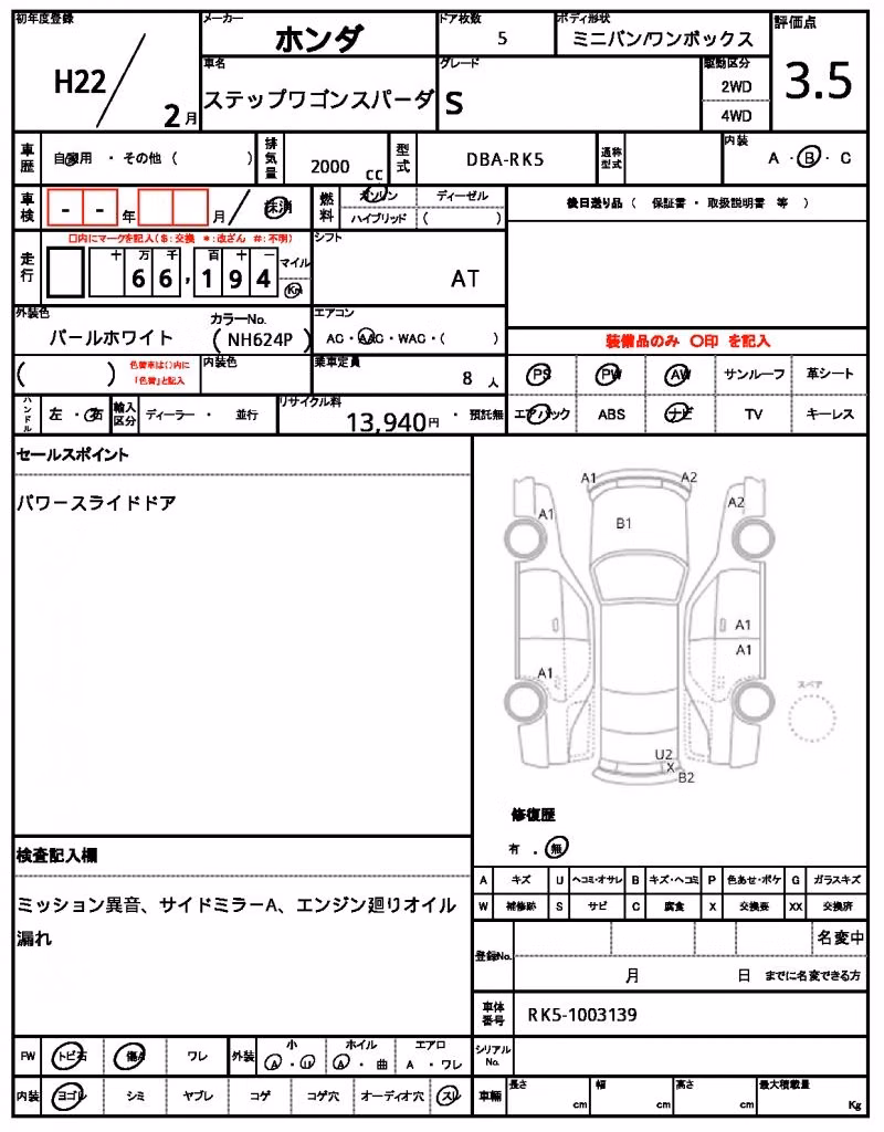 HONDA STEPWGN