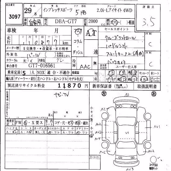SUBARU XV