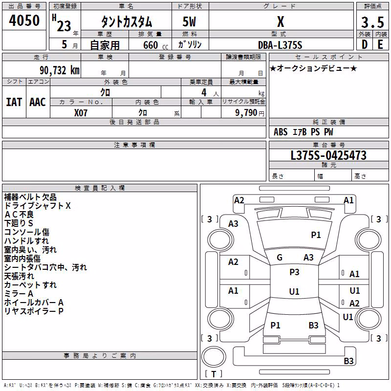 DAIHATSU TANTO