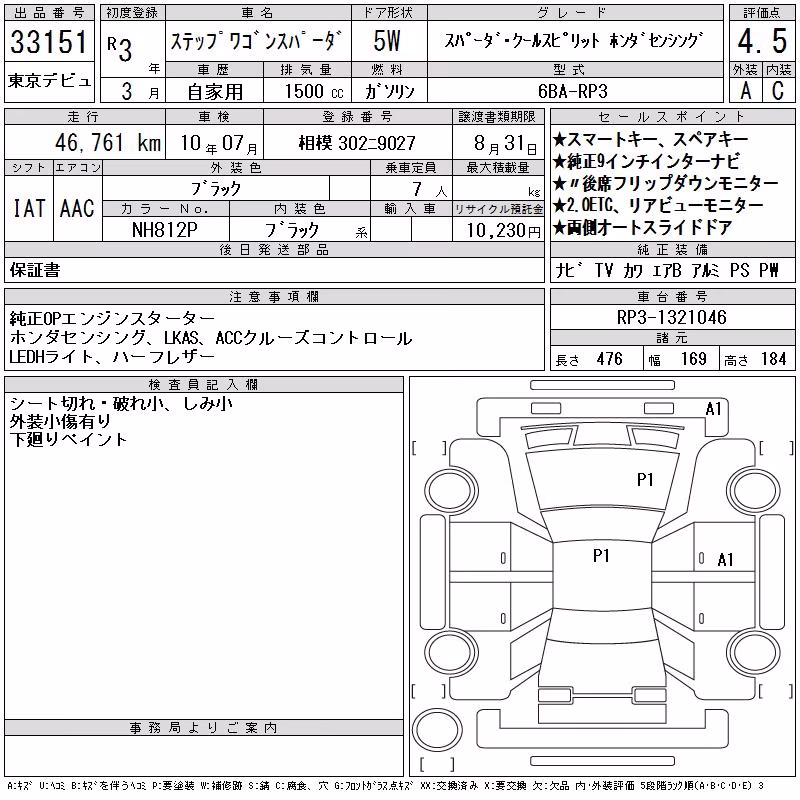 HONDA STEPWGN