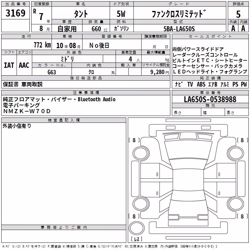 DAIHATSU TANTO