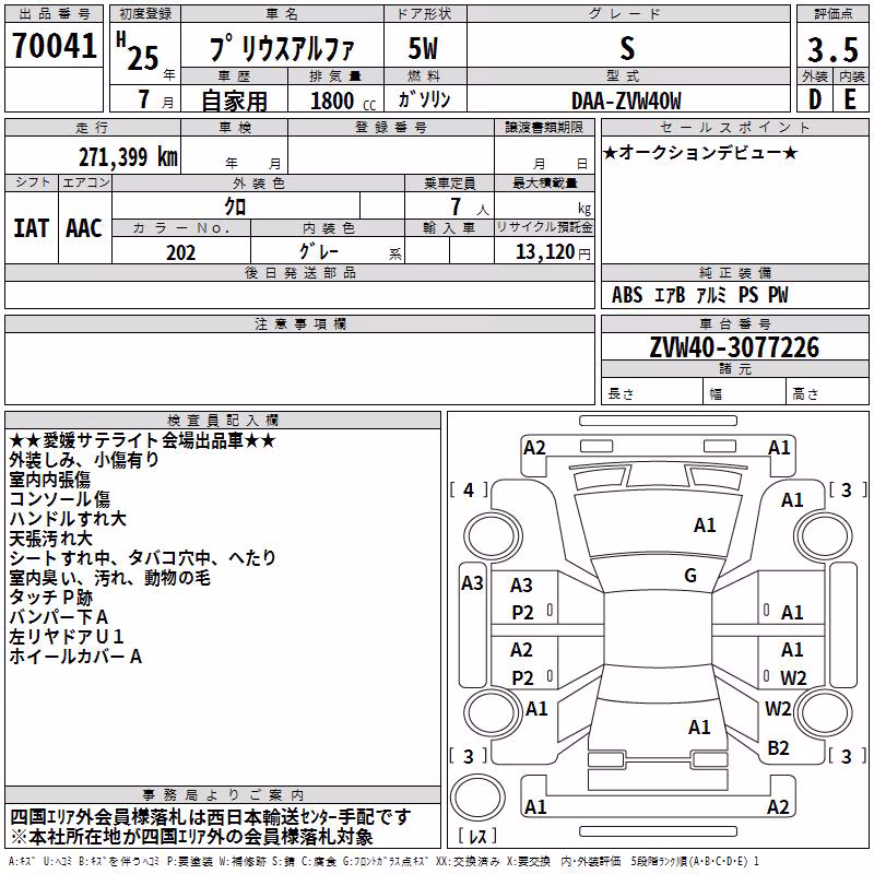 TOYOTA PRIUS ALPHA