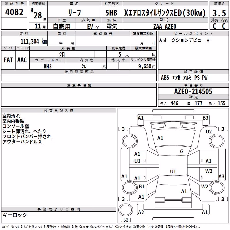 NISSAN LEAF
