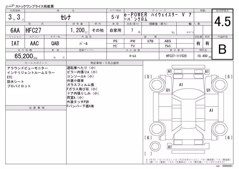 NISSAN SERENA