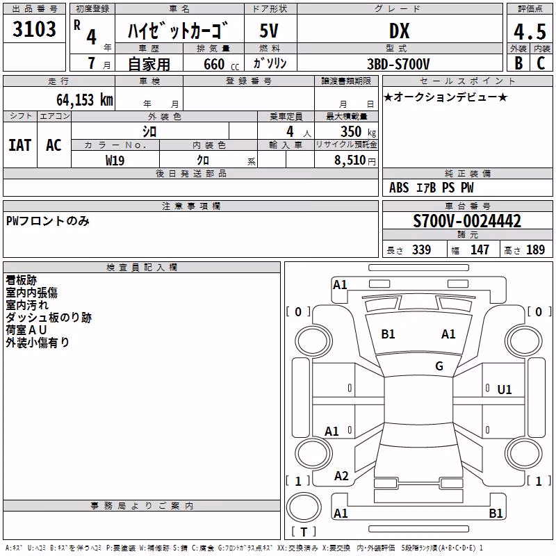 DAIHATSU ATRAI