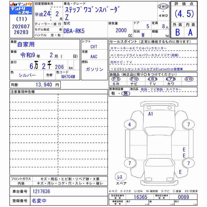 HONDA STEPWGN