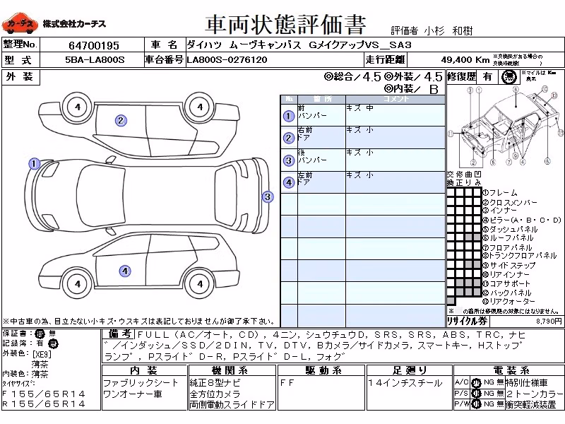 DAIHATSU MOVE CANBUS