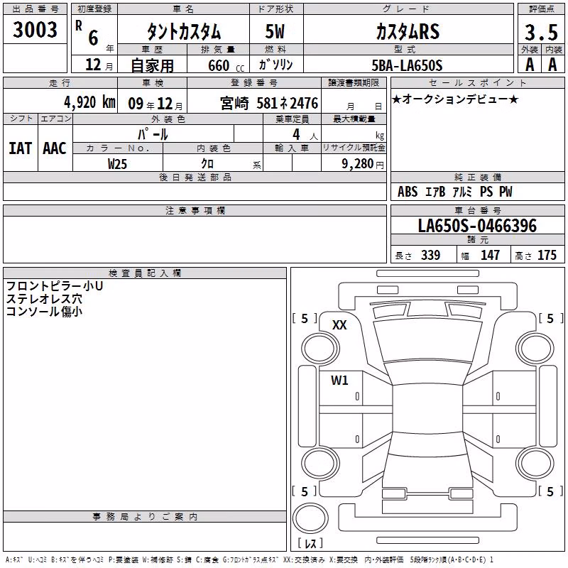 DAIHATSU TANTO