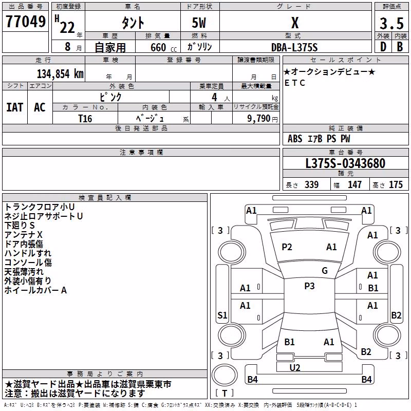 DAIHATSU TANTO