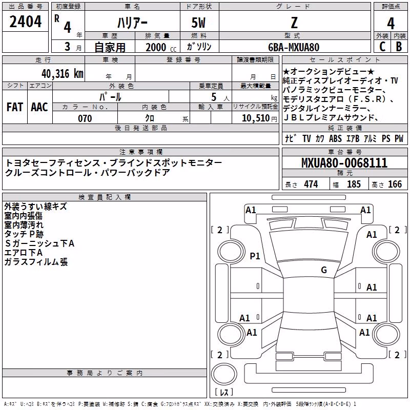 TOYOTA HARRIER