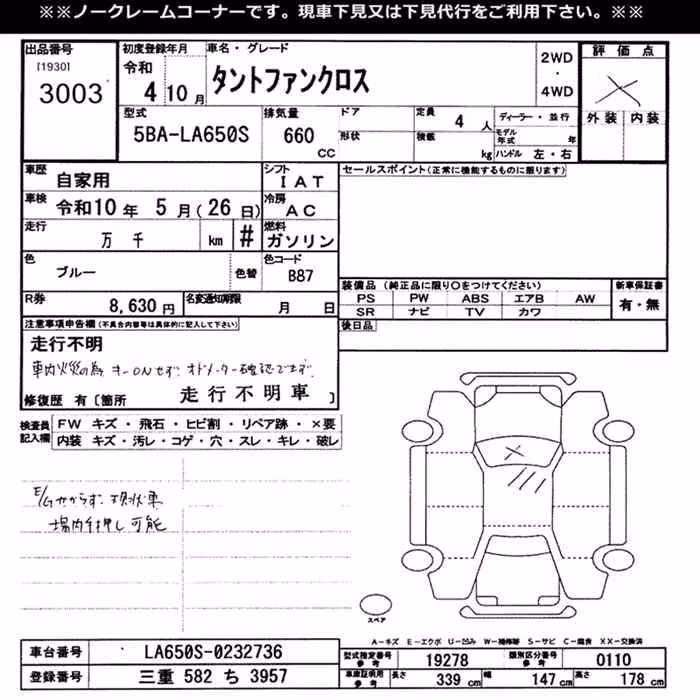 DAIHATSU TANTO