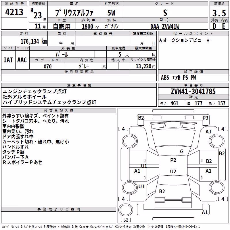 TOYOTA PRIUS ALPHA