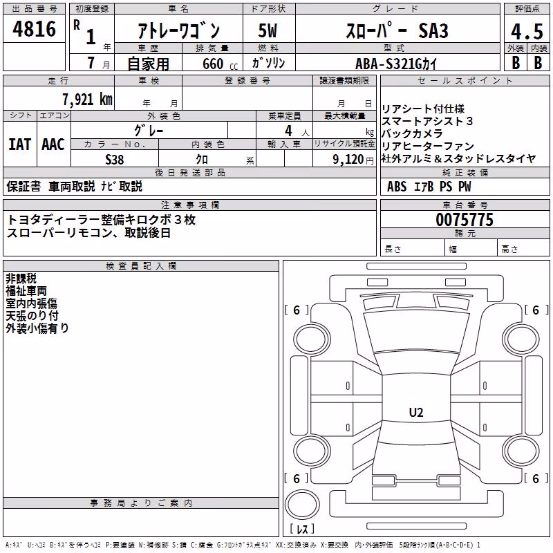 DAIHATSU ATRAI