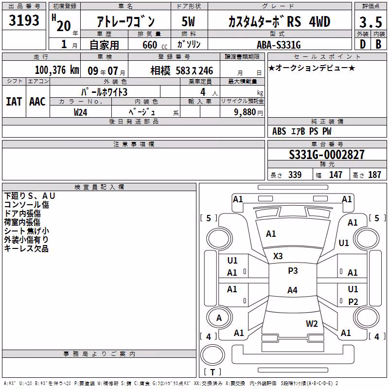 DAIHATSU ATRAI