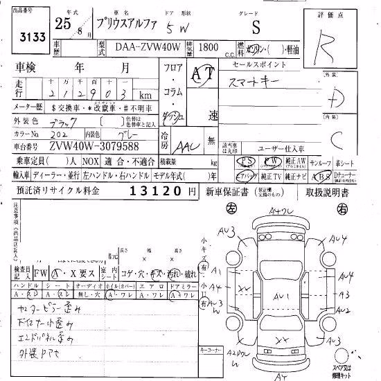TOYOTA PRIUS ALPHA