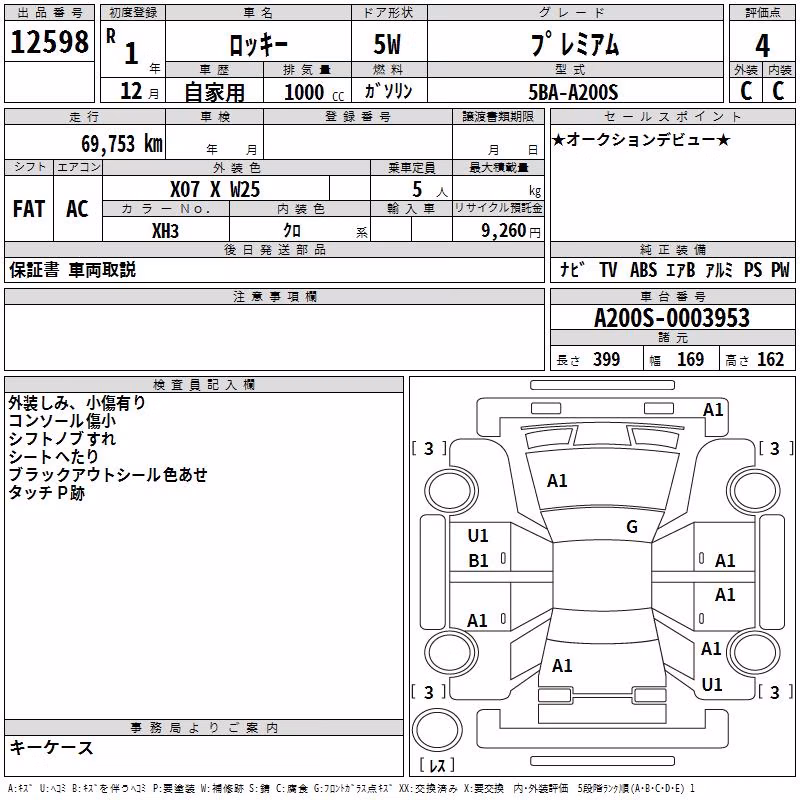 DAIHATSU ROCKY