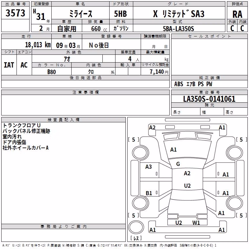 DAIHATSU MIRA E:S