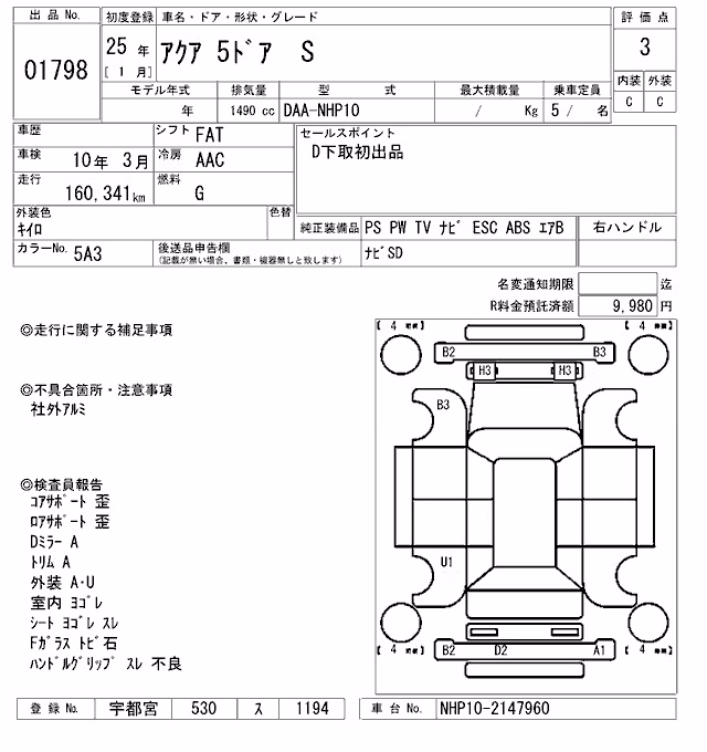 TOYOTA AQUA