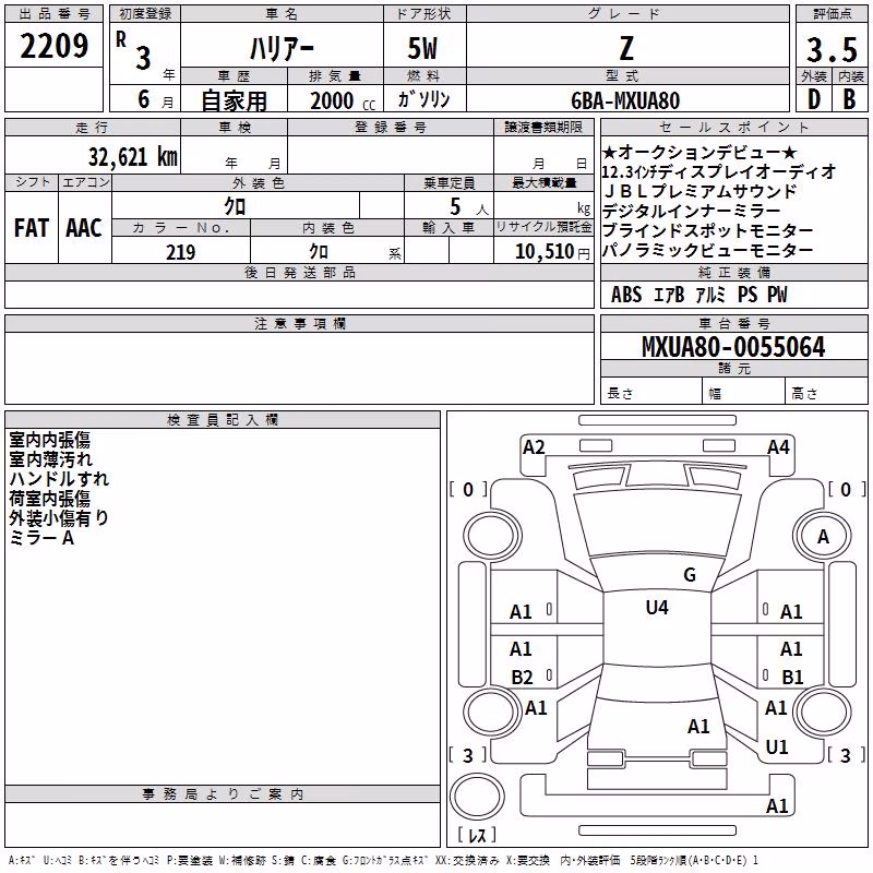 TOYOTA HARRIER