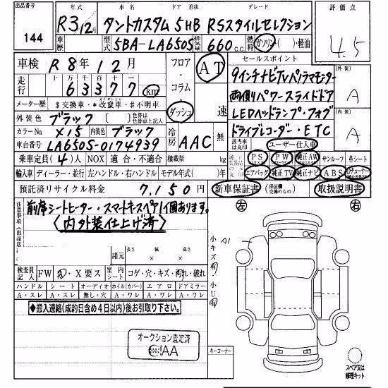 DAIHATSU TANTO