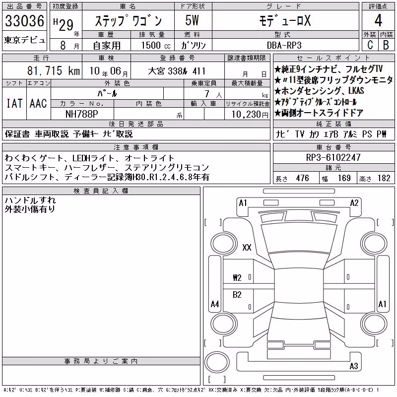 HONDA STEPWGN